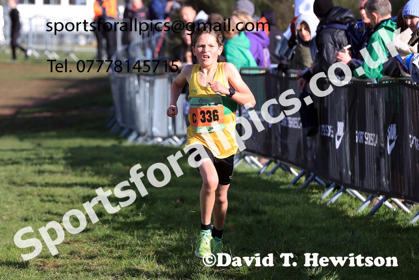 Boys Under-13s 2025 National Cross Country Relays, Berry Hill Park, Mansfield. Photo: David T. Hewitson/Sports for All Pics